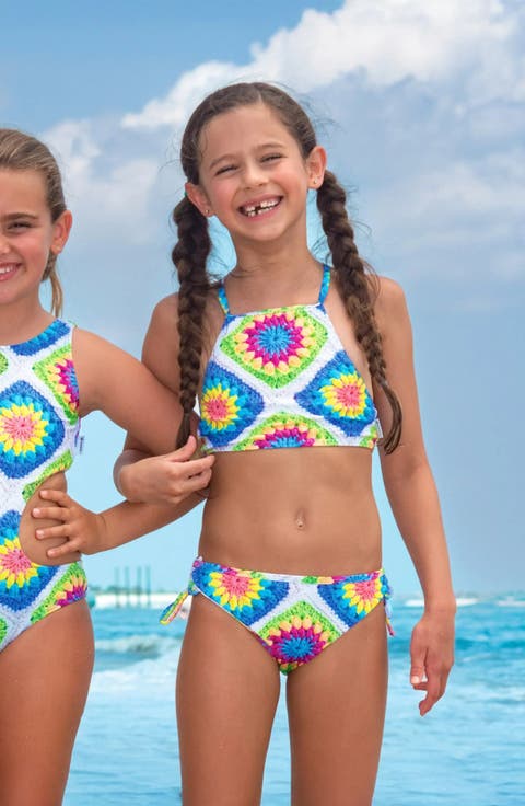 Crochet Print Tankini
