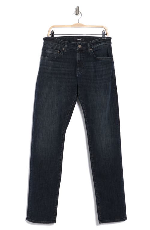 Mavi Jeans Zach Straight Leg Jeans In Black