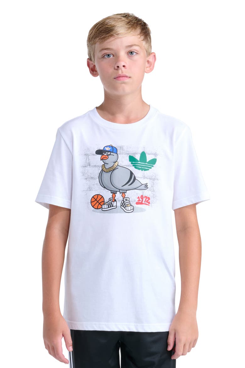 Kids' Sport Graphic T-Shirt, Main, color, WHITE MULTI