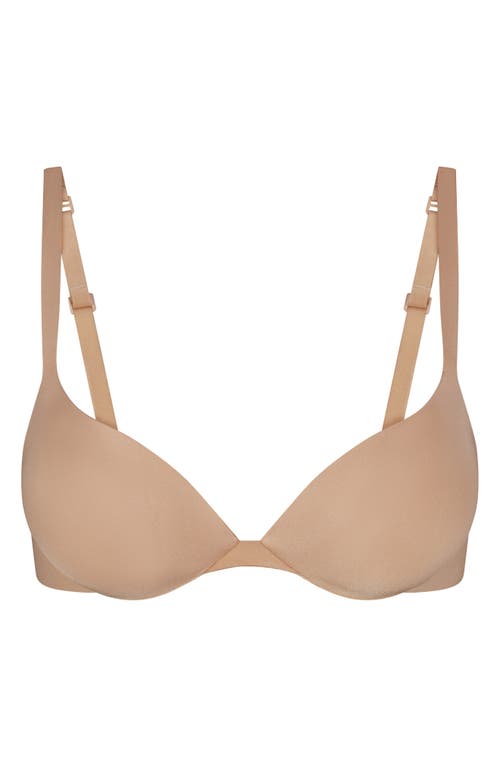 Skims Ultimate Tear-drop Stretch-woven Push-up Bra In Clay