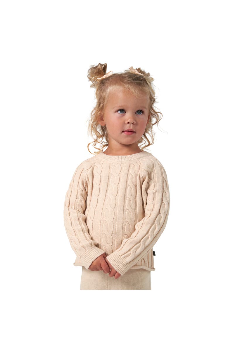 Modern Moments<sup>™</sup> by Gerber Sweater and Pant Set, Alternate, color, Oatmeal