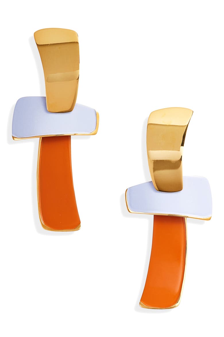 Ernesto Statement Drop Earrings, Main, color, MULTI