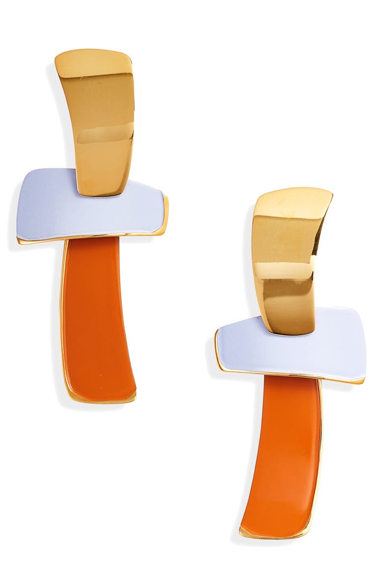 Lizzie Fortunato Ernesto Statement Drop Earrings, Main, color, 