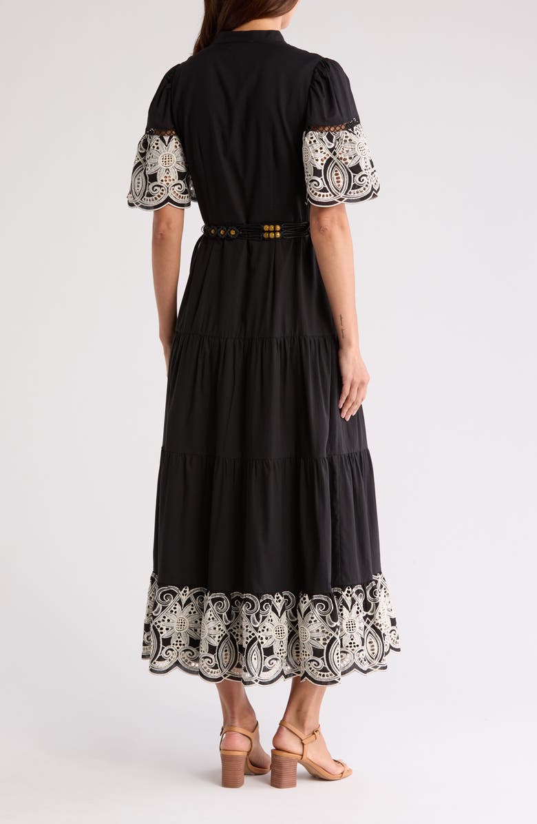 BY DESIGN Southampton Embroidered Maxi Dress, Alternate, color,