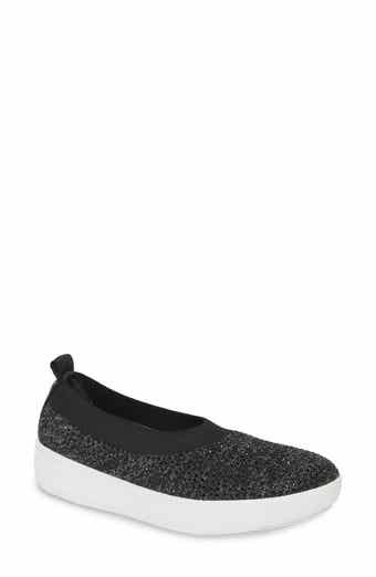 FitFlop Uberknit™ Crystal Ballerina Slip-On Sneaker