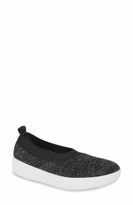 FitFlop Uberknit™ Crystal Ballerina Slip-On Sneaker