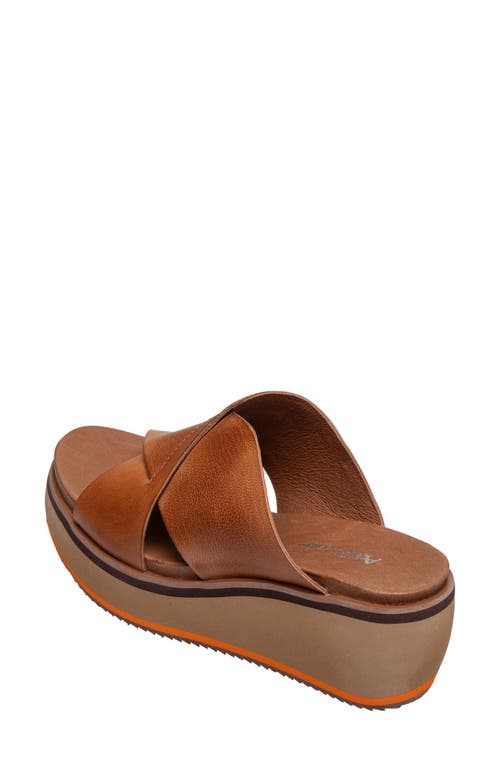 Antelope Jade Platform Sandal In Taupe