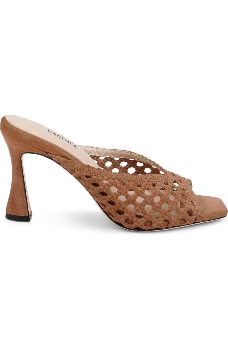 L'AGENCE Jacques Sandal, Alternate, color, Sand Suede