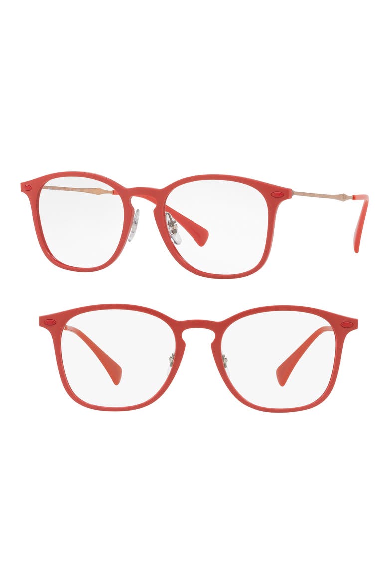 50mm Optical Glasses, Main, color, RED