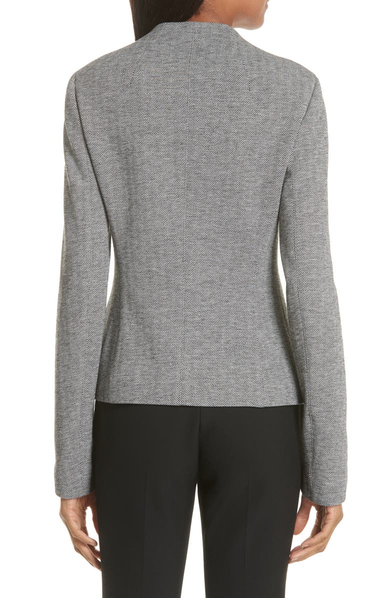 Theory Sculpted Chevron Jacket, Alternate, color,