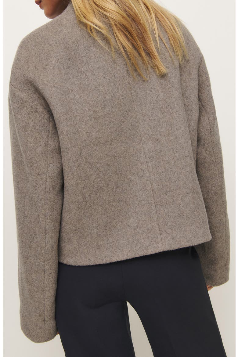Owen Wool Blend Jacket, Alternate, color, STONE