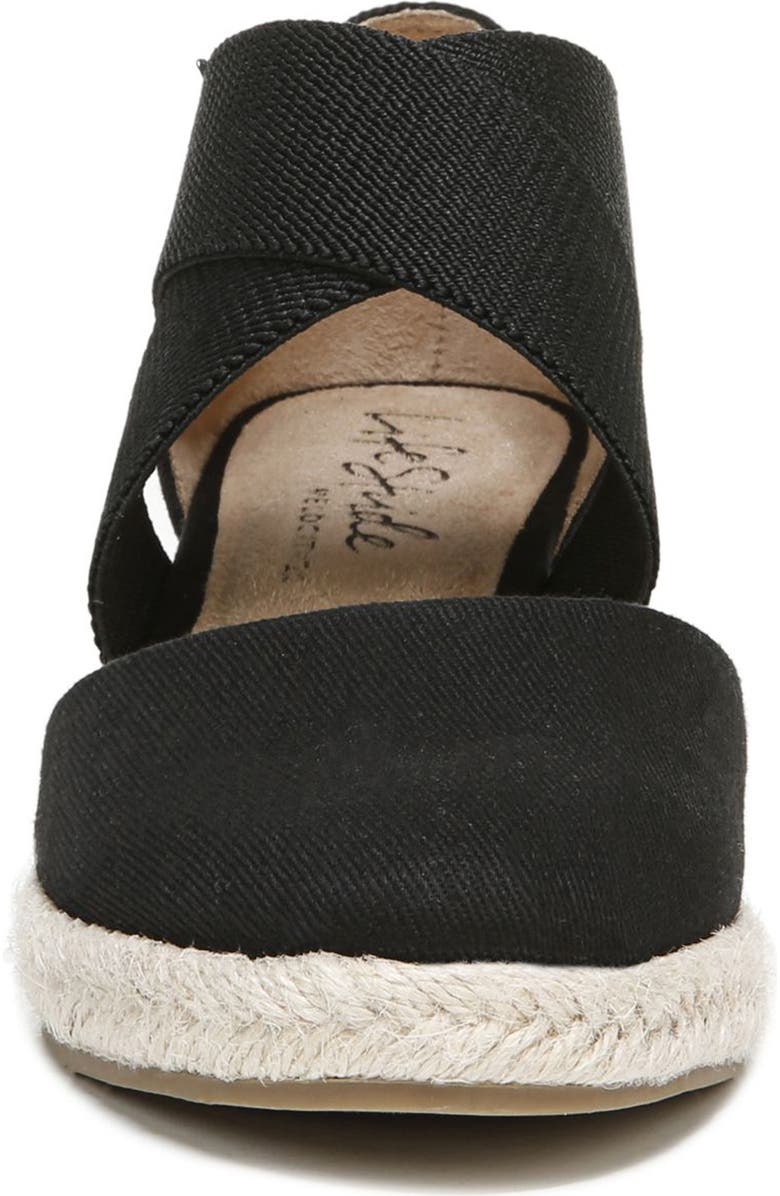 LifeStride Keaton Espadrille Wedge Sandal, Alternate, color,