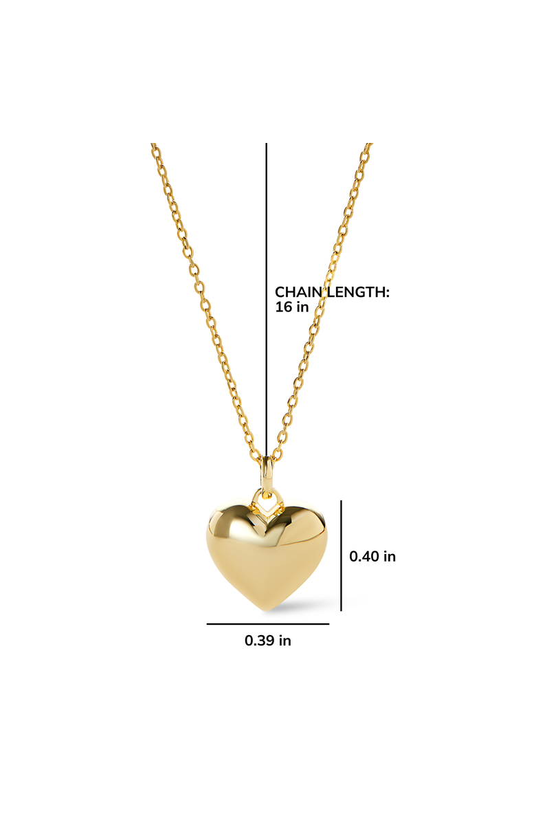 Ana Luisa Gold Heart Necklace - Lev Small, Alternate, color, Gold