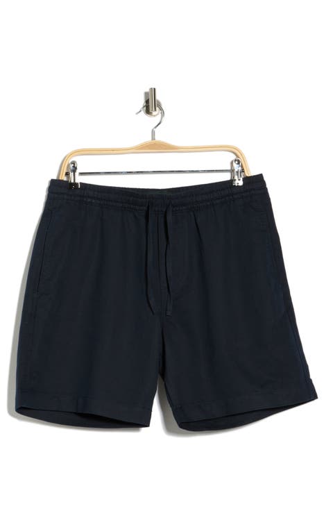 Burnbridge Linen & Cotton Shorts
