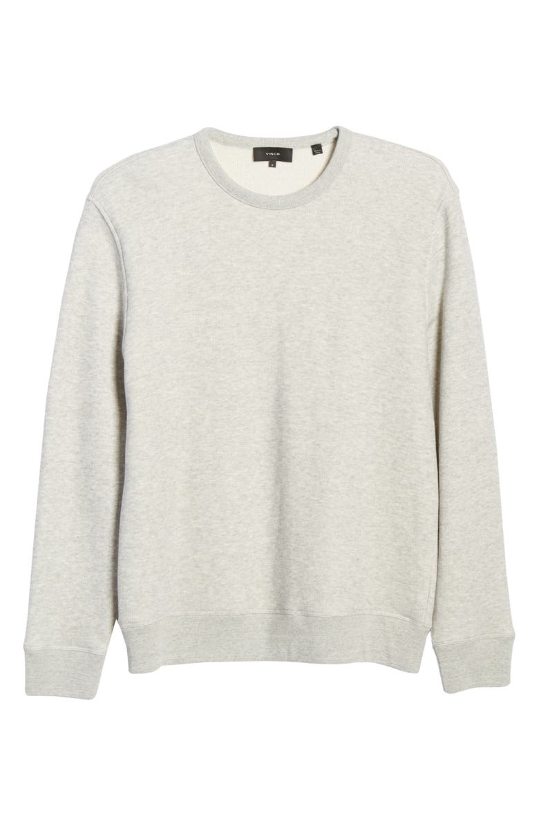 Vince Slim Fit Crewneck Cotton Sweatshirt, Alternate, color, 