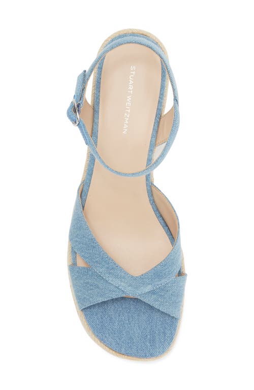 Stuart Weitzman Miami Espadrille Wedge Sandal