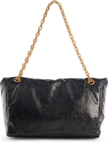 Balenciaga Le Cagole Monaco BB Logo Shoulder Bag | Nordstrom