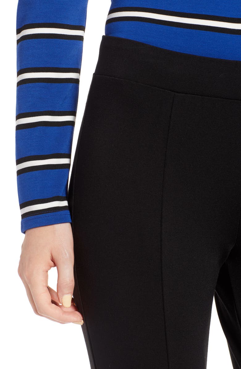 Halogen<sup>®</sup> Seamed Ponte Knit Leggings, Alternate, color, 