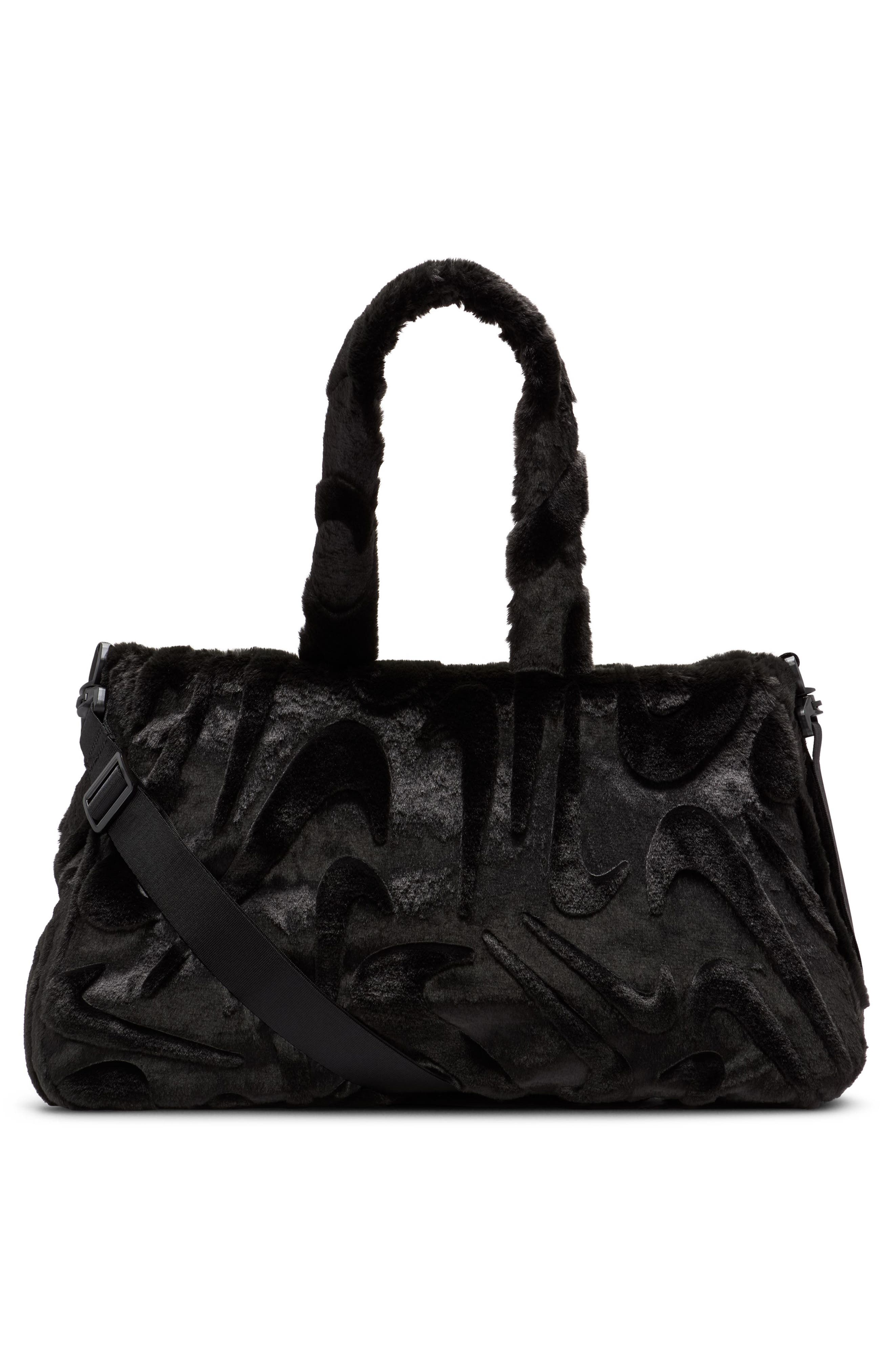 Nike Sportswear Faux Fur Tote, Alternate, color, 