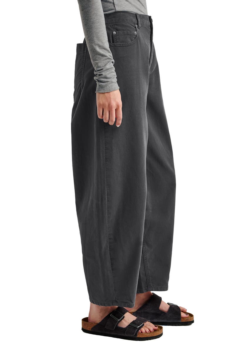 Carson Barrel Leg Pants, Alternate, color, LEAD