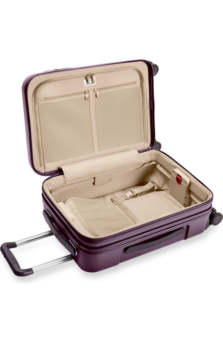Briggs & Riley Sympatico Essential 22-Inch Expandable Spinner Carry-On, Alternate, color, Plum