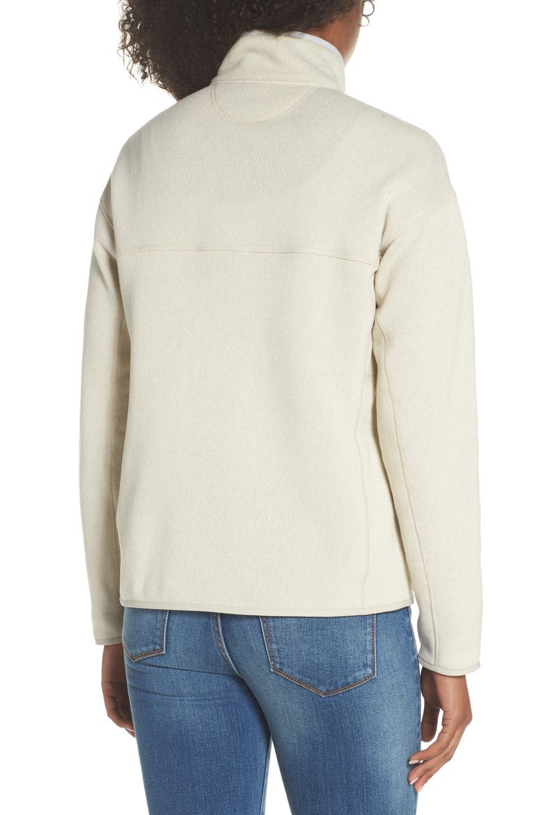 Lightweight Better Sweater® Marsupial Fleece Pullover, Alternate, color, BLEACHED STONE