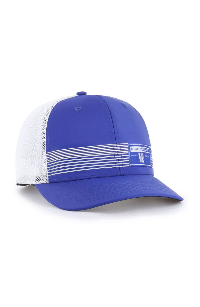 '47 Men's '47 Royal Kentucky Wildcats Rangefinder brrr Trucker Adjustable Hat, Alternate, color, Royal