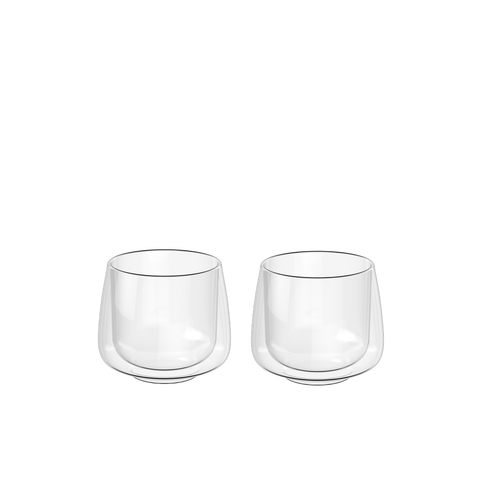 Artesano Hot & Cold Beverage Cappuccino Mug no Handle Pair