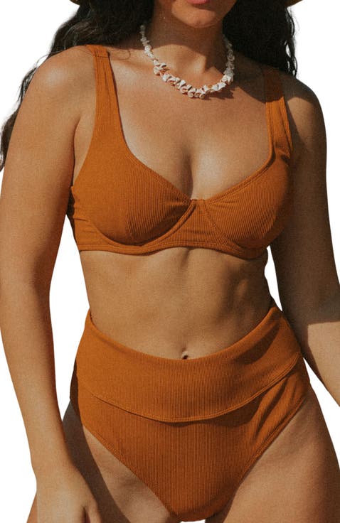 Ember High Waisted Bikini Bottoms