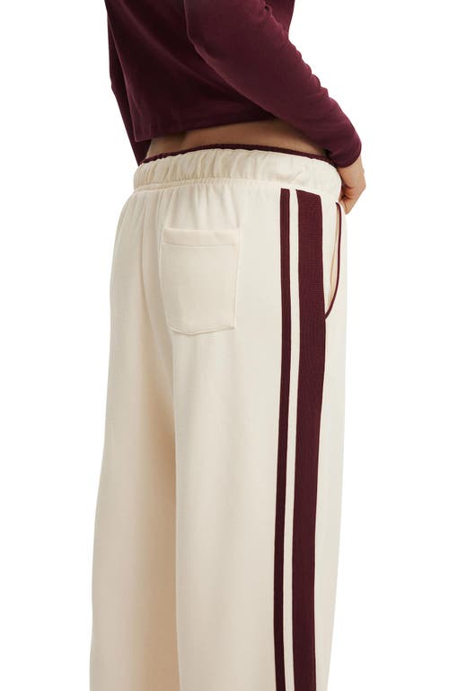 Shop Cotton On Contrast Wide Leg Sweatpant