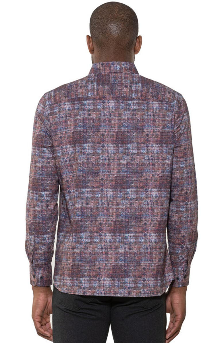 Luchiano Visconti Abstract Digital Design Shirt, Alternate, color, 