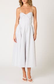 Nia Destene Stripe Sundress
