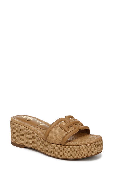 Pauleena Platform Wedge Slide Sandal (Women)