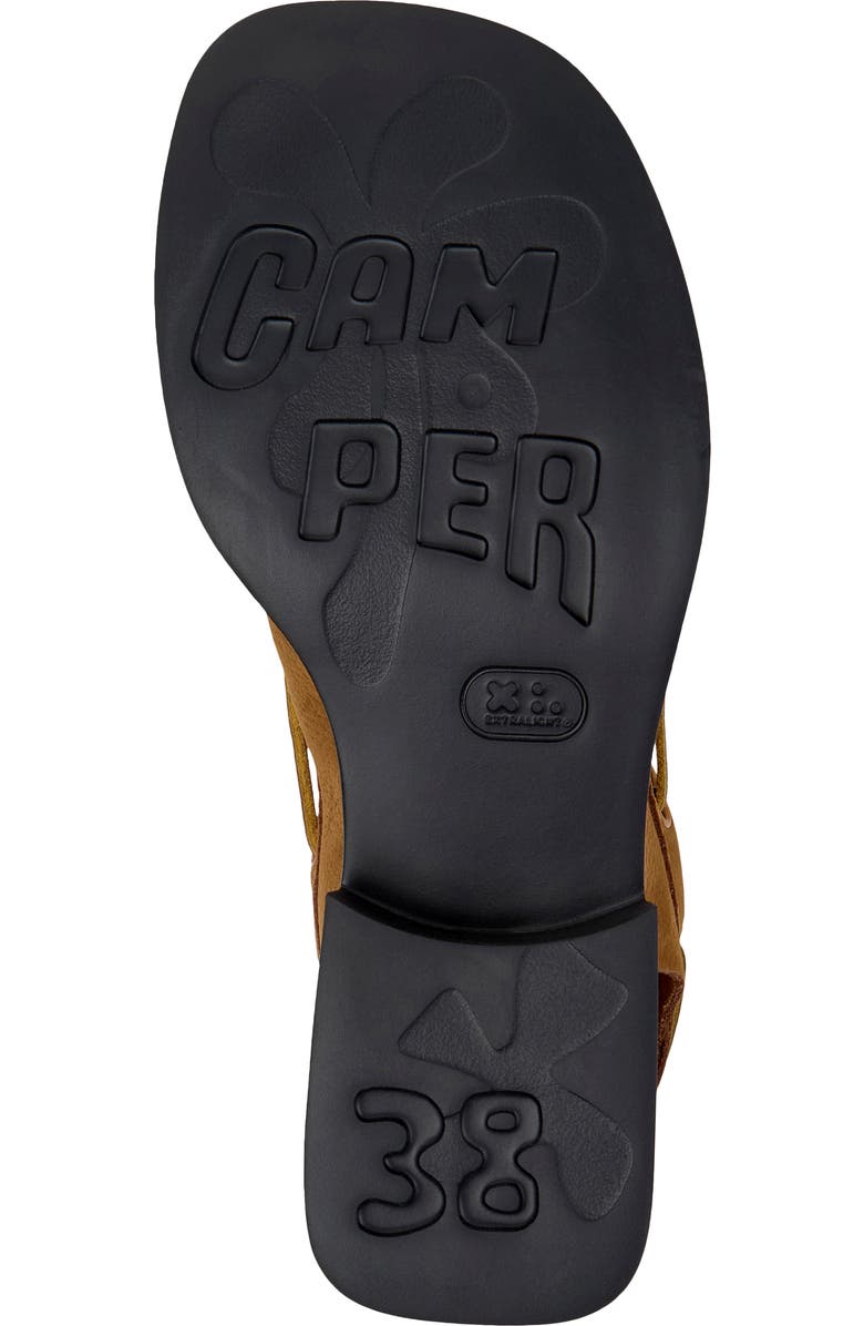 Camper Donna Loafer Mule, Alternate, color, Medium Brown