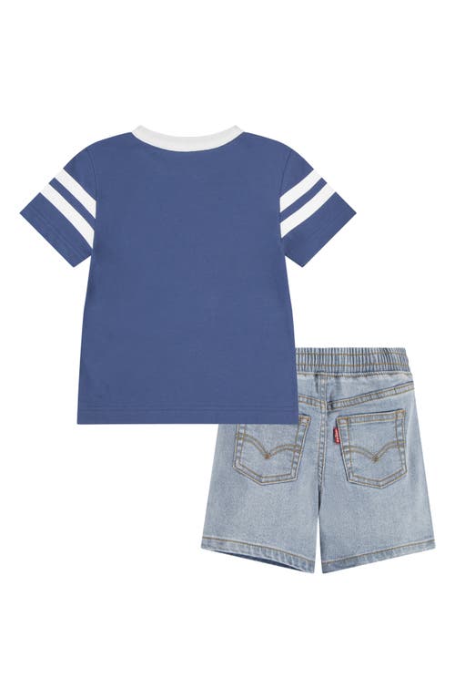 LEVI'S® LEVI'S® KIDS' MASCOT GRAPHIC T-SHIRT & SHORTS SET