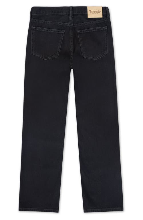 Abercrombie Kids Kids' Baggy Fit Jeans In Black