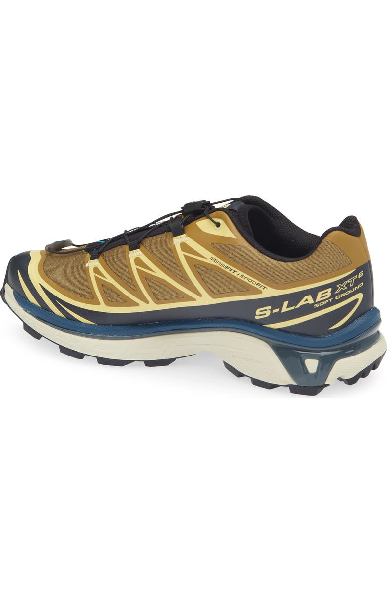 Salomon Gender Inclusive XT-6 Brilliant Sneaker, Alternate, color, Brilliant Olive/ Dark Navy