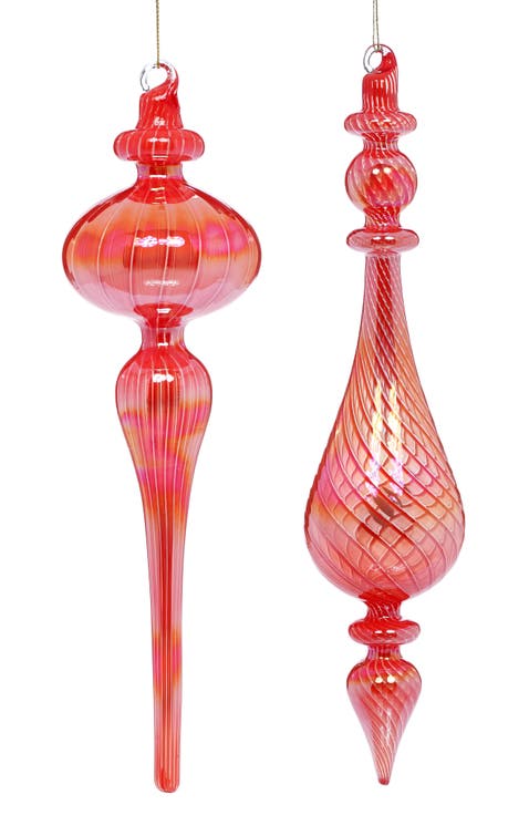 Ornate Finial Ornament, Set of 6