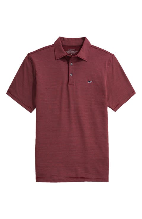 St. Jean Stripe Sankaty Performance Polo