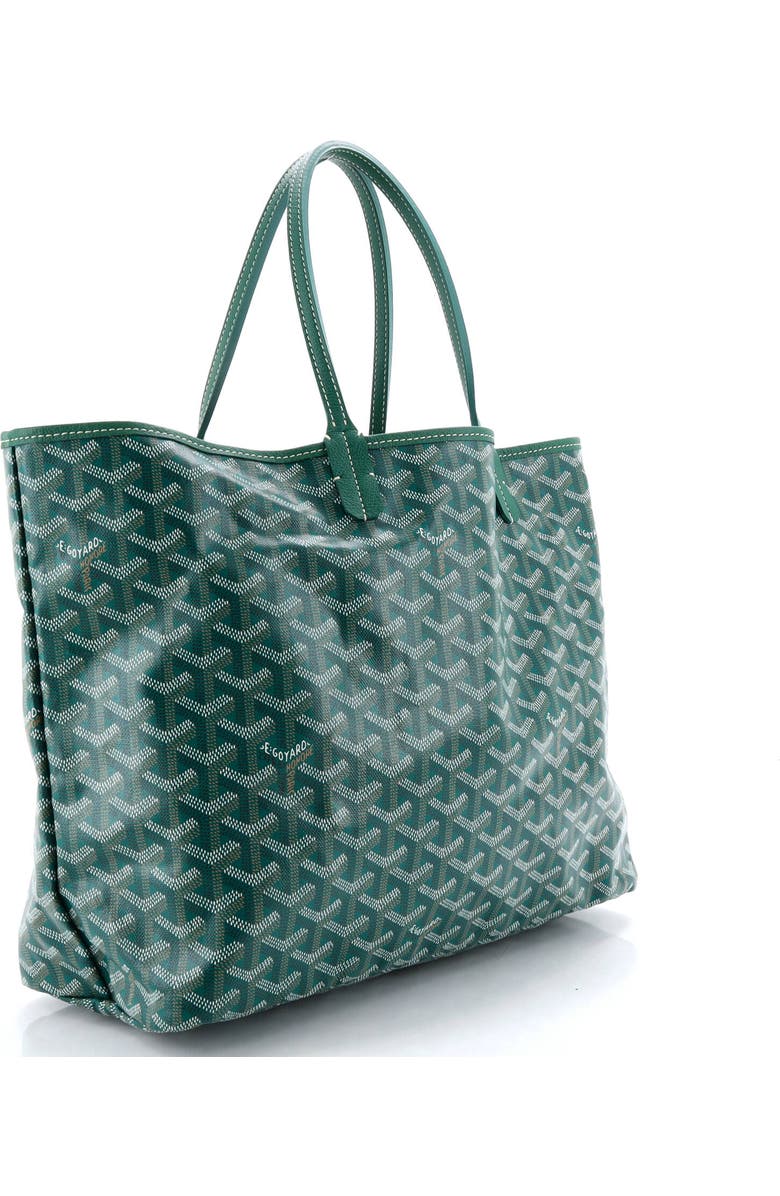 Pre-Owned Goyard Saint Louis Tote Coated Canvas PM, Alternate, color, Green