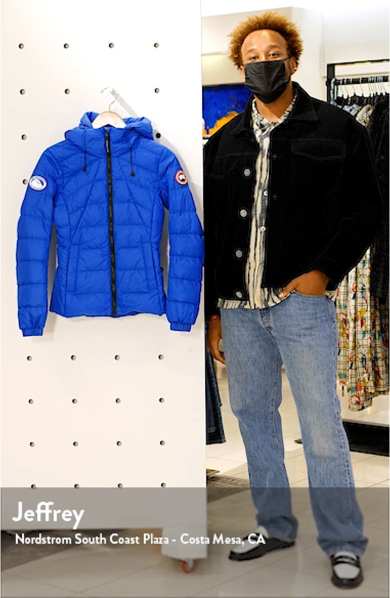 Abbott Packable Hooded 750 Fill Power Down Jacket, sales video thumbnail