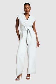 Coast Belted Wide-Leg Jumpsuit
