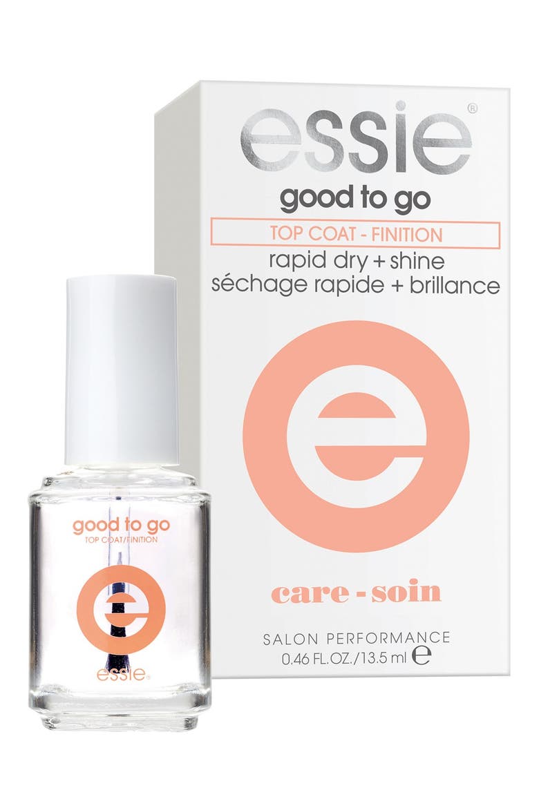'Good To Go!' Top Coat, Alternate, color, CLEAR
