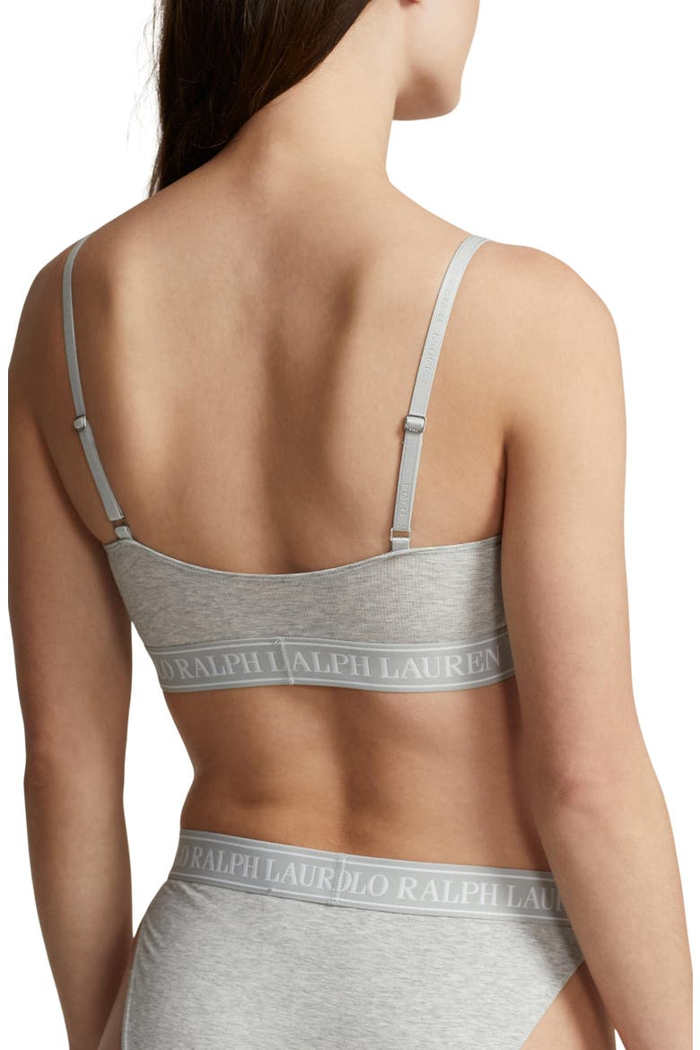 Scoop Neck Bralette, Alternate, color, HEATHER GREY