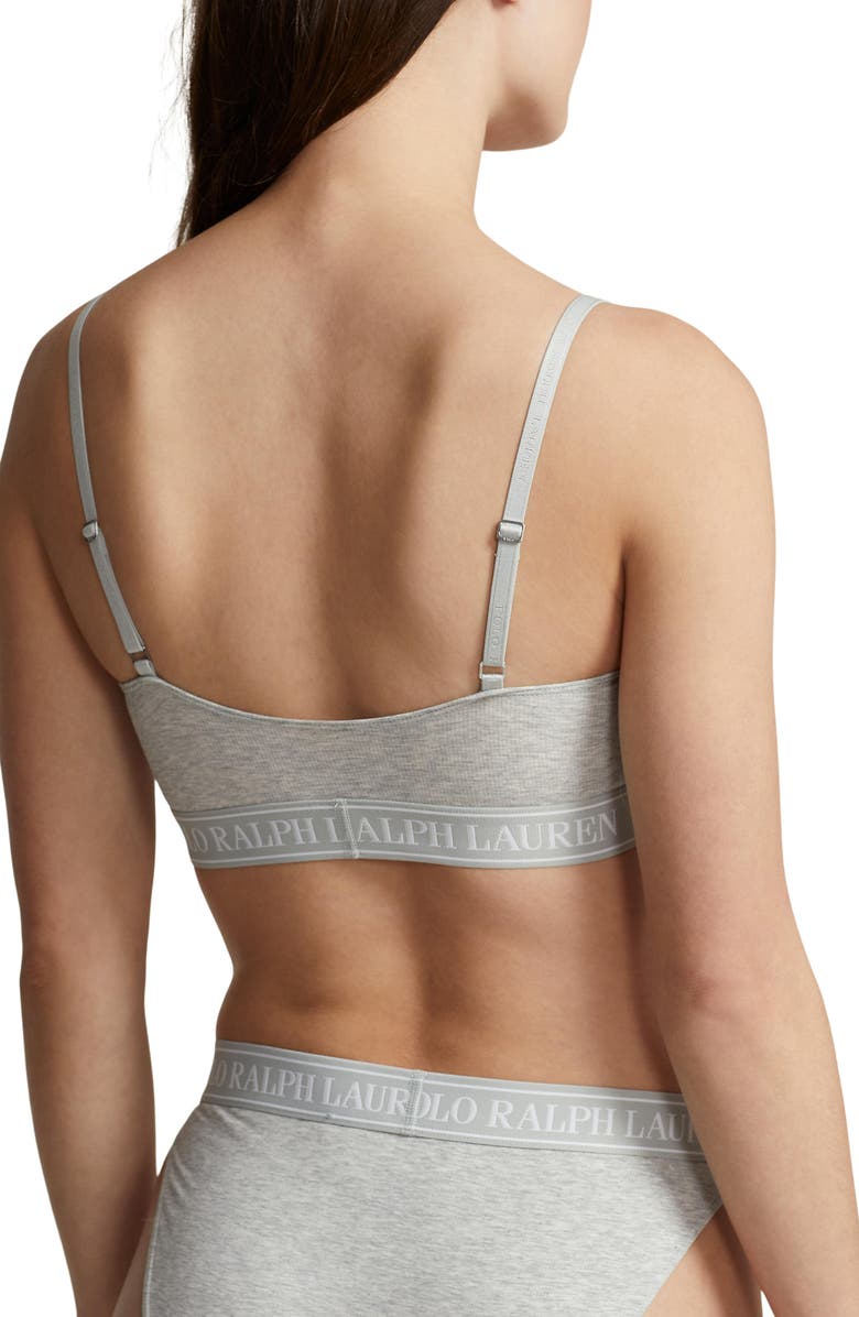 Polo Ralph Lauren Scoop Neck Bralette, Alternate, color, 