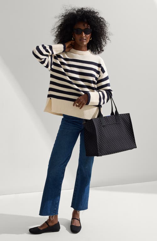 Rothys Rothy's The Classic Tote In Black Sand
