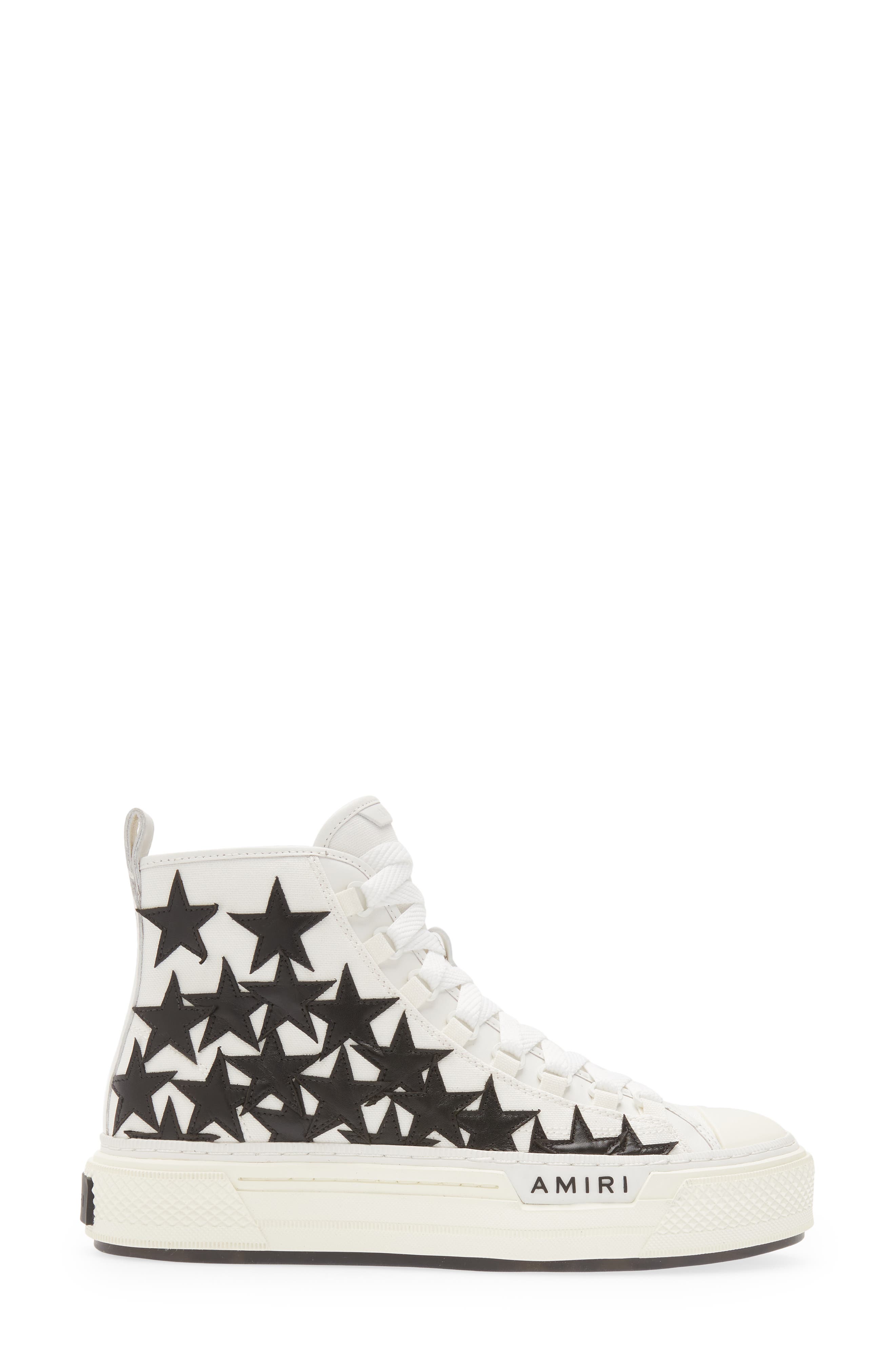 AMIRI Stars Court High Top Sneaker, Alternate, color, 