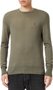 AllSaints Mode Merino Wool Crewneck Sweater