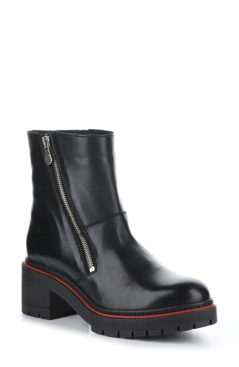 Zap Waterproof Suede Bootie (Women)