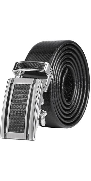 Soft-Flex Genuine Leather Ratchet Belt